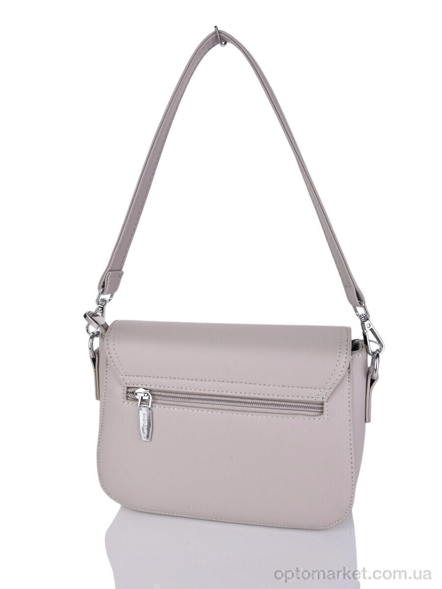 Купить Сумка женская 882161 beige-grey ShengMa сірий, фото 2