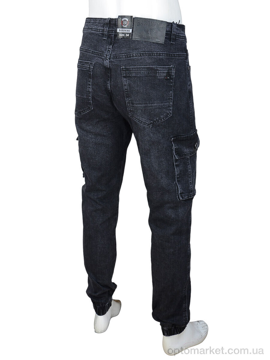 Купить Джинси чоловічі 8822 Baron сірий, фото 2