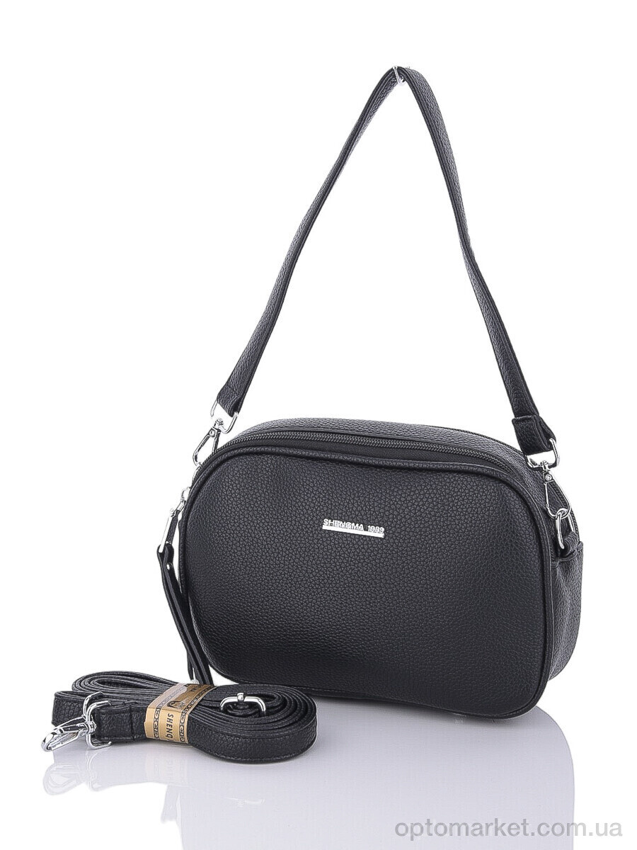 Купить Сумка женская 882632 black ShengMa чорний, фото 1