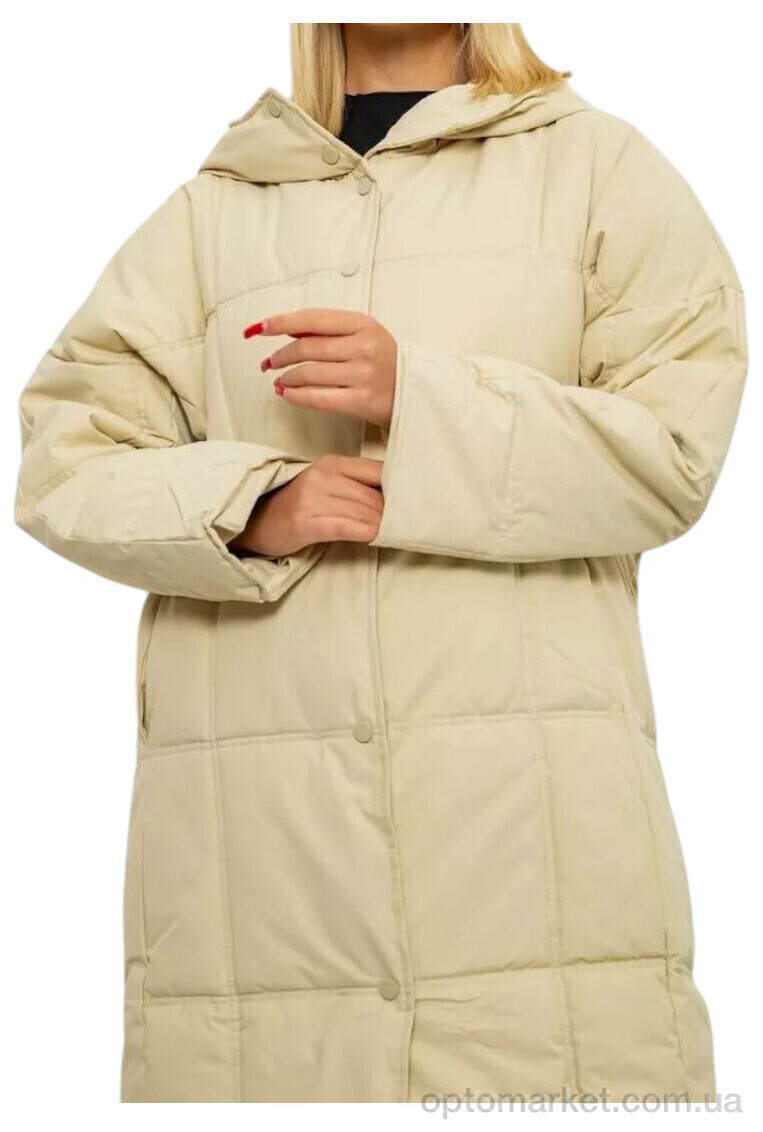 Купить Куртка жіночі 8832 св.бежевий Massmag бежевий, фото 2