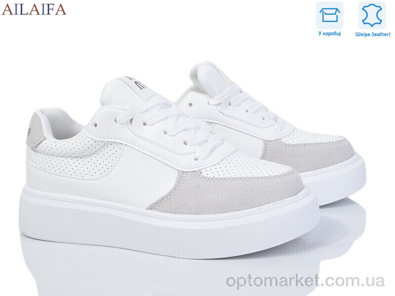 Купить Кросівки жіночі 8837-1 Aelida білий, фото 1