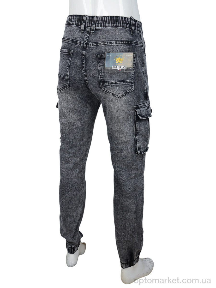Купить Джинси чоловічі 8837 grey Baron сірий, фото 2