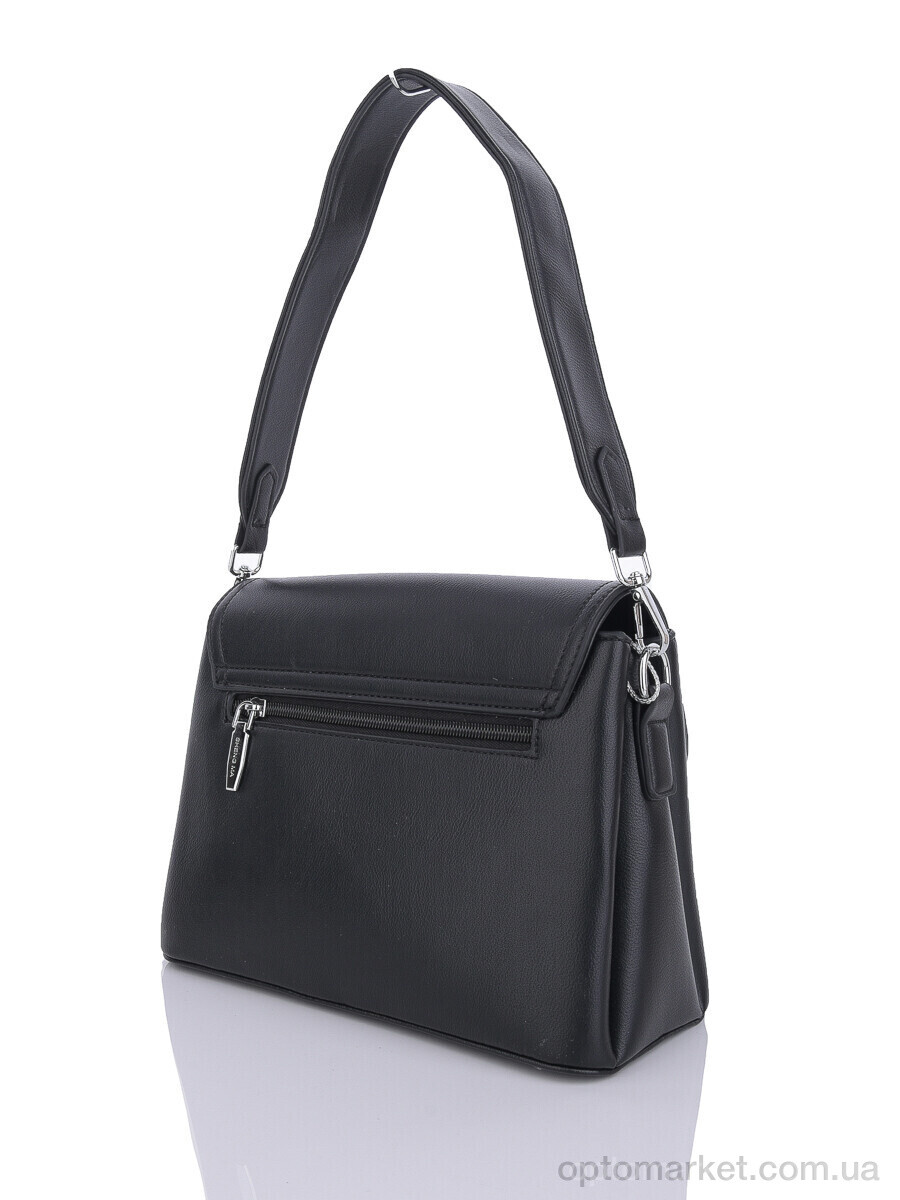 Купить Сумка женская 883796 black (10x17x25) ShengMa чорний, фото 2