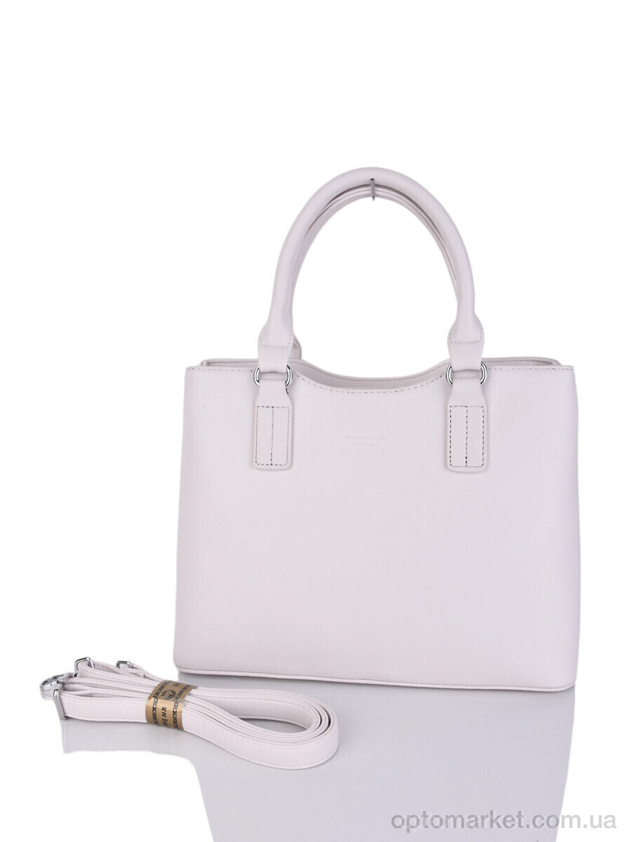 Купить Сумка женская 883933 beige-white ShengMa білий, фото 1