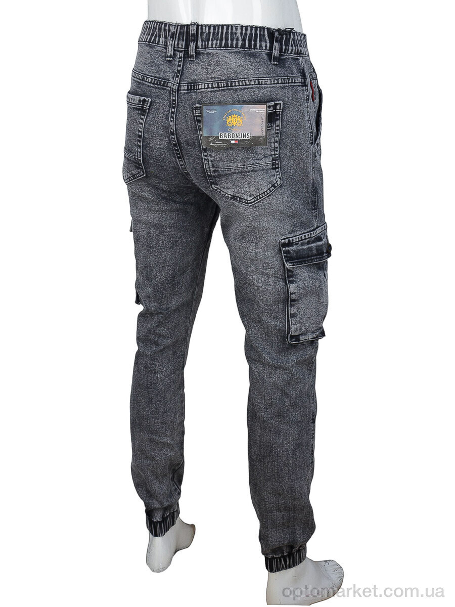 Купить Джинси чоловічі 8840 grey Baron сірий, фото 2