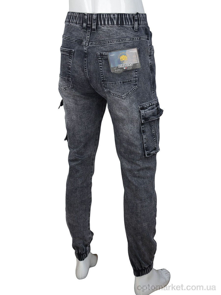Купить Джинси чоловічі 8841 grey Baron сірий, фото 2