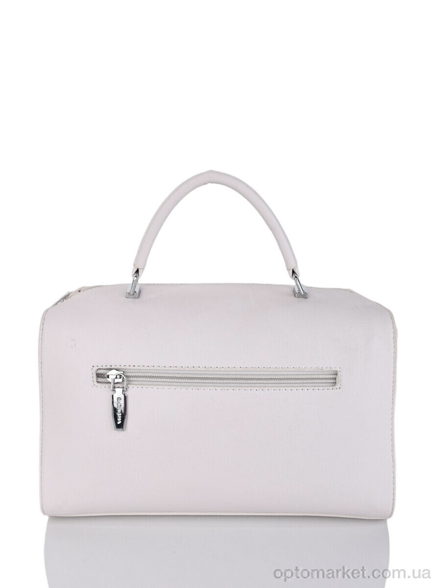 Купить Сумка женская 885153 beige-white ShengMa білий, фото 2