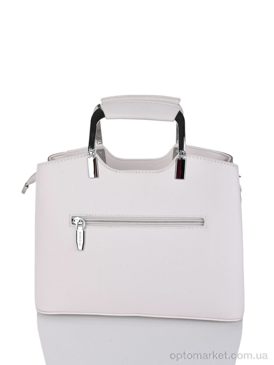 Купить Сумка женская 885158 beige-white ShengMa білий, фото 2