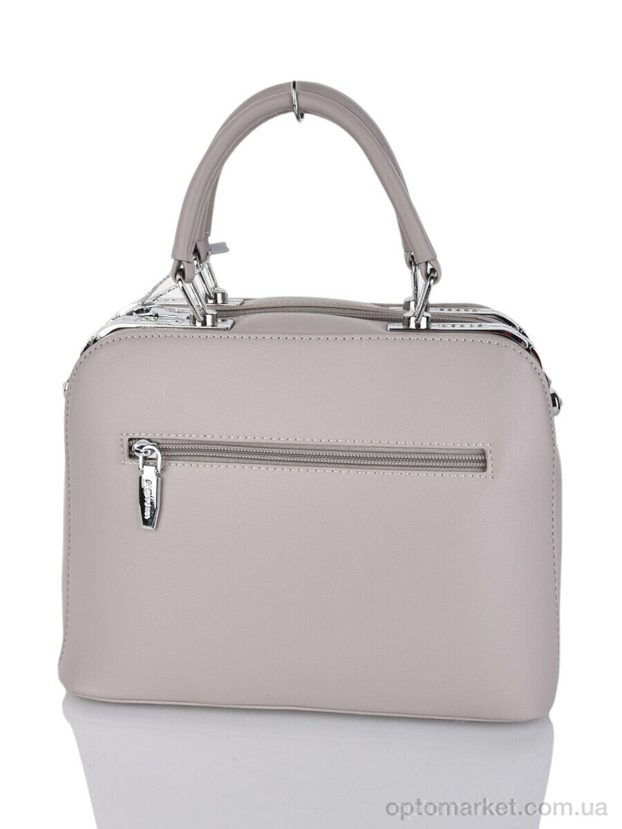 Купить Сумка женская 885257 beige-grey ShengMa сірий, фото 2