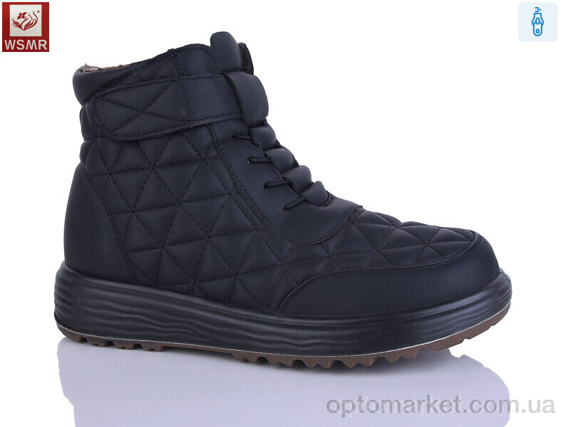 Купить Черевики жіночі 8856-1 WSMR чорний, фото 1