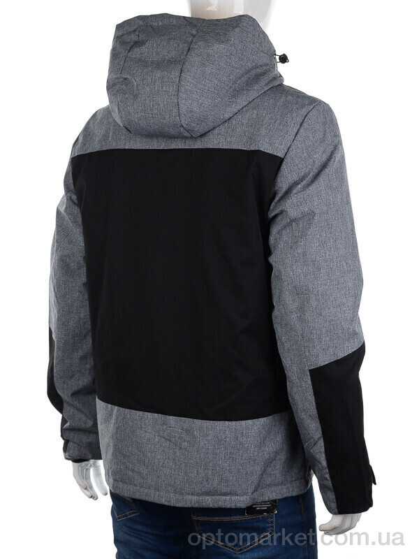 Купить Куртка чоловічі 8862 grey ATE сірий, фото 2