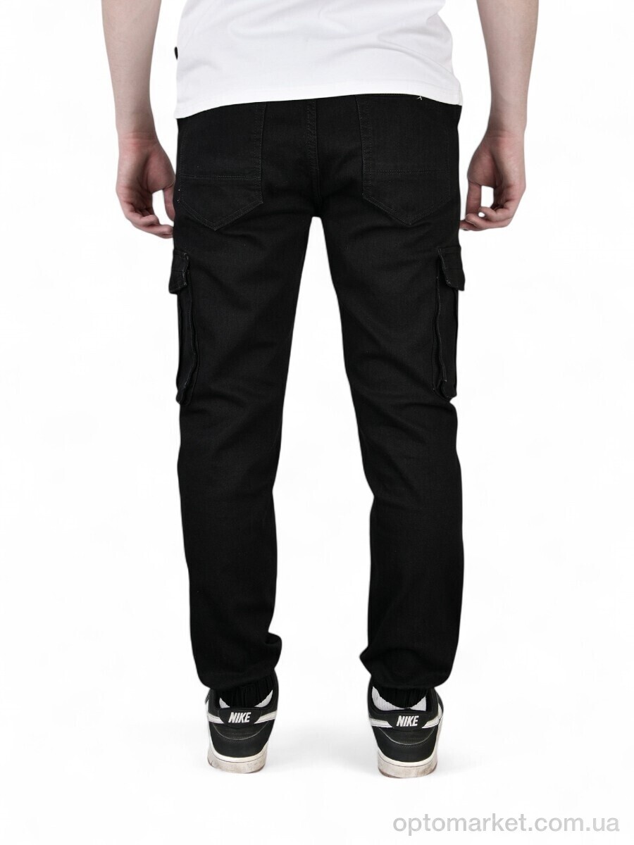 Купить Джинси чоловічі 8864-1 Baronjns чорний, фото 3