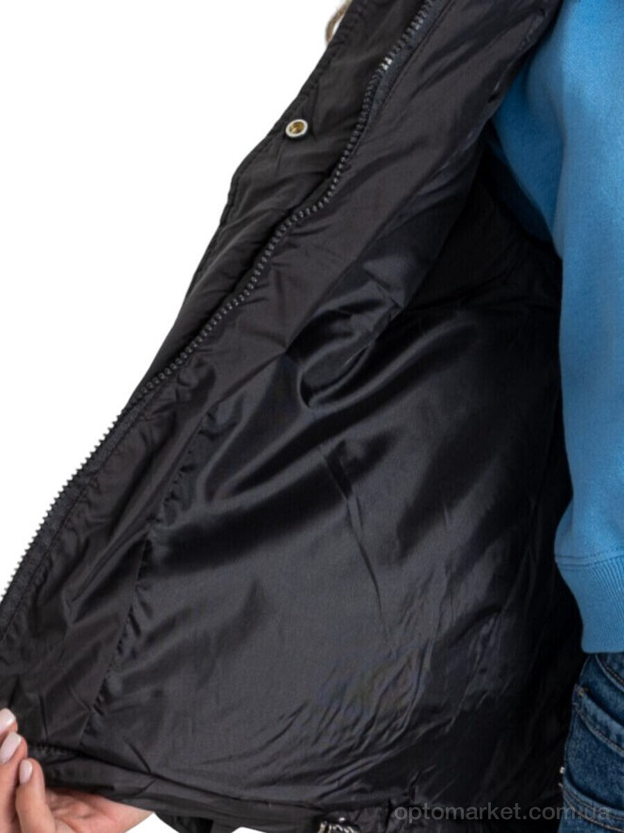 Купить Куртка жіночі 888 black CYF чорний, фото 4