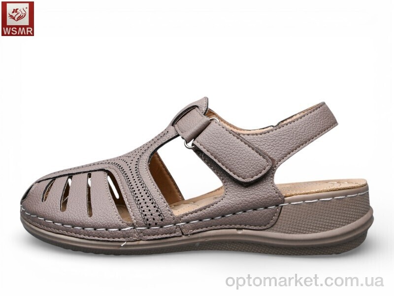 Купить Босоніжки жіночі 8881-10 WSMR коричневий, фото 1