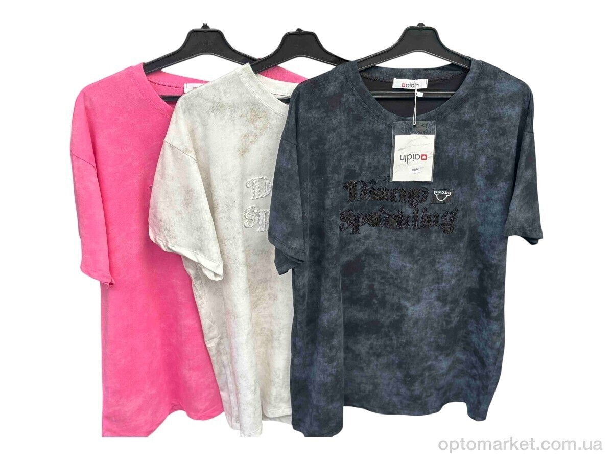 Купить Футболка жіночі 8881 mix Aidin мікс, фото 1