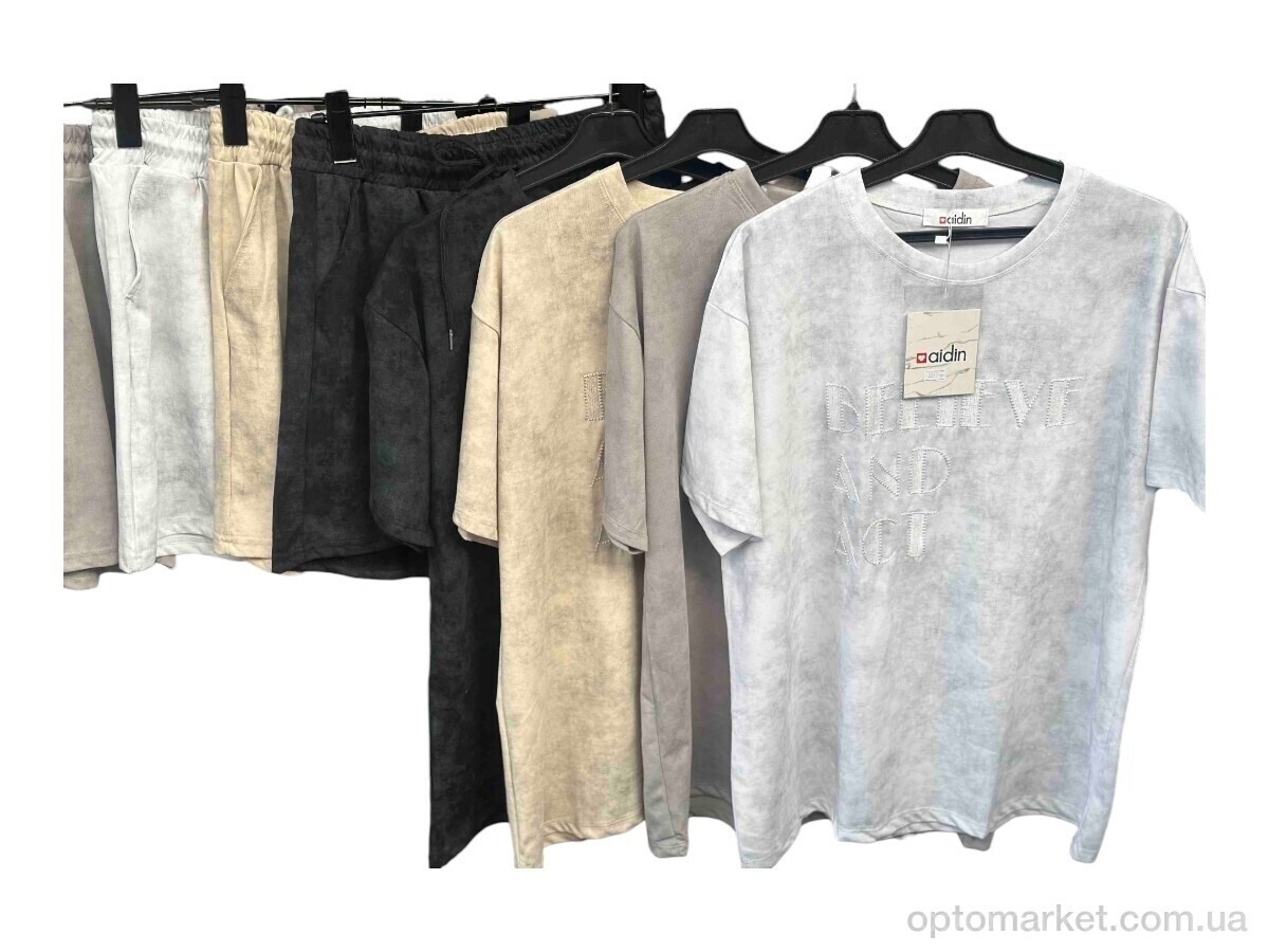 Купить Футболка жіночі 8886-2 mix Aidin мікс, фото 1