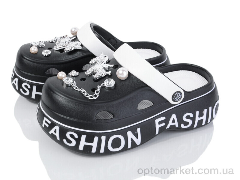Купить Крокси жіночі 8890 black Lion-Lu чорний, фото 1