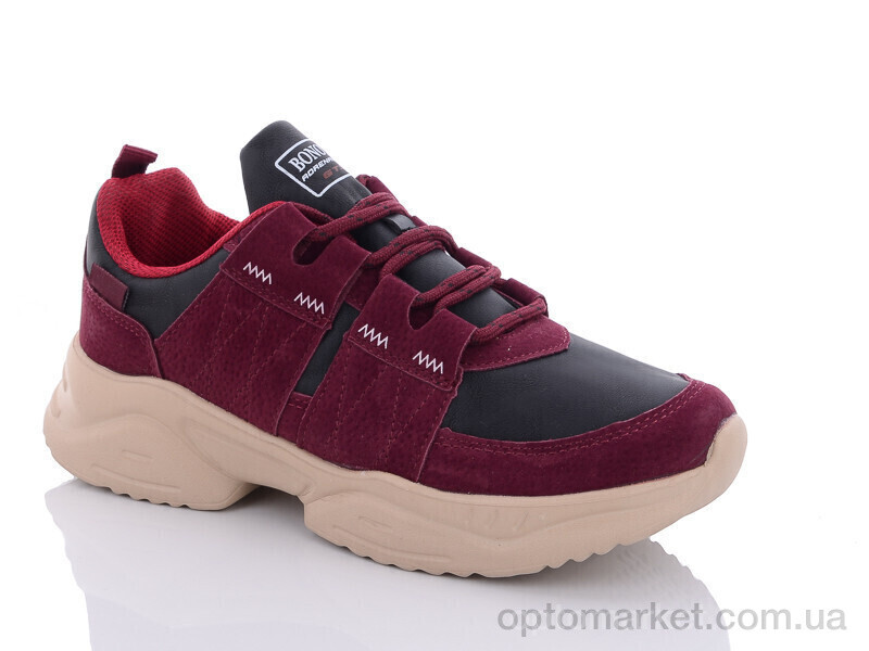 Купить Кросівки жіночі 8890B-8 Bonote бордовий, фото 1