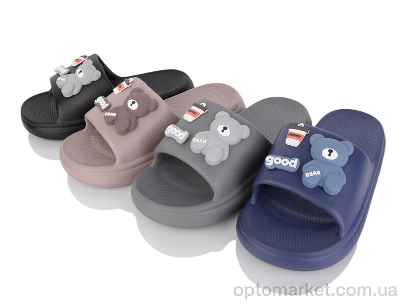 Купить Шльопанці дитячі 8896 mix (12) Lion-Lu мікс, фото 1