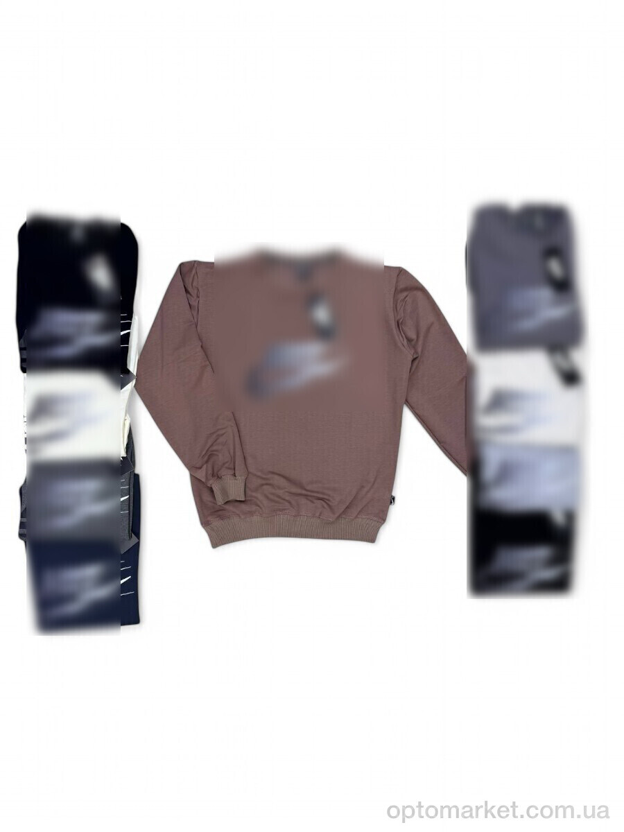 Купить Батник чоловічі 89 коричневий N.ke коричневий, фото 1