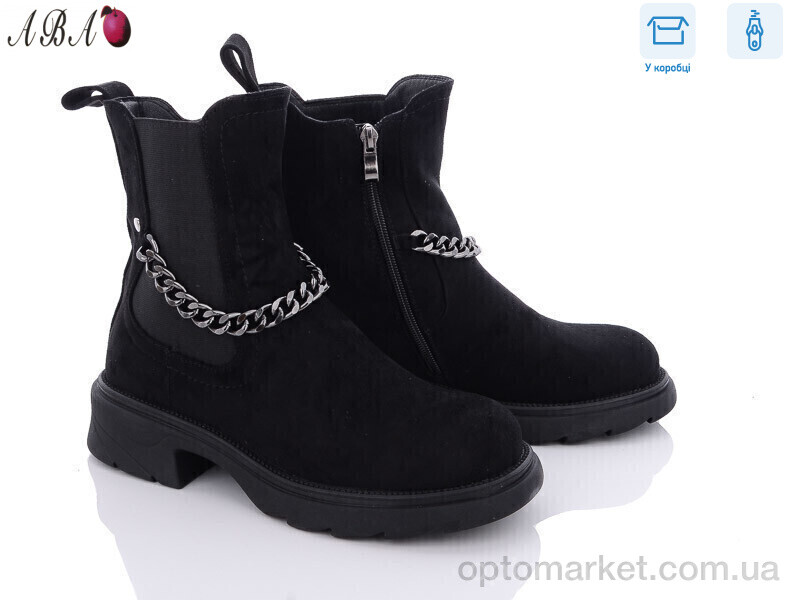 Купить Черевики жіночі 890-1D Lilin shoes чорний, фото 1