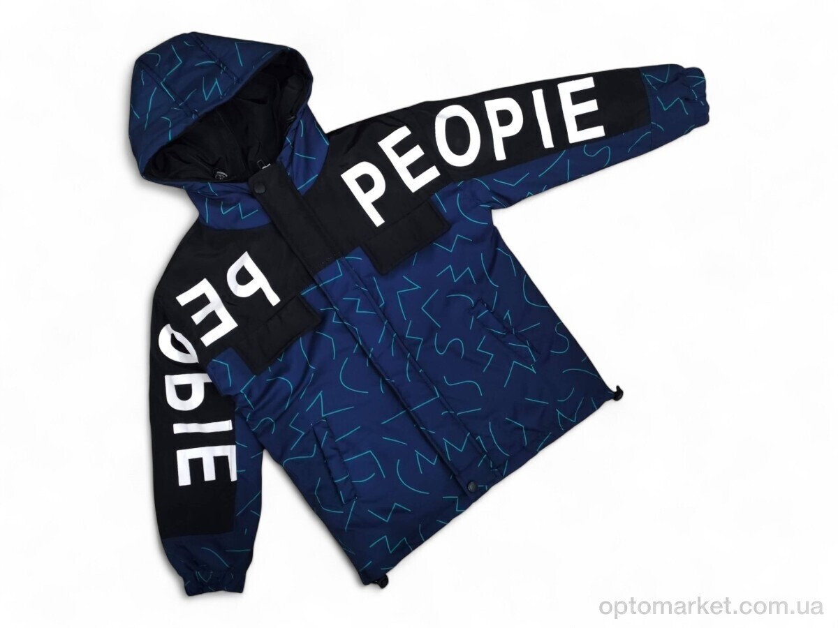 Купить Куртка дитячі 8900 синя з салатовим QLZ The Icon синій, фото 1