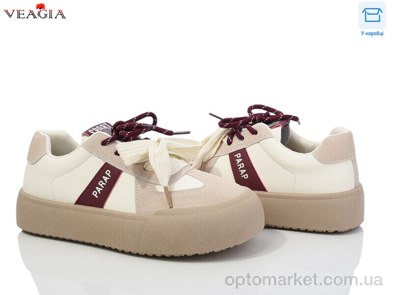 Купить Кросівки жіночі 8908-1 FAN бежевий, фото 1