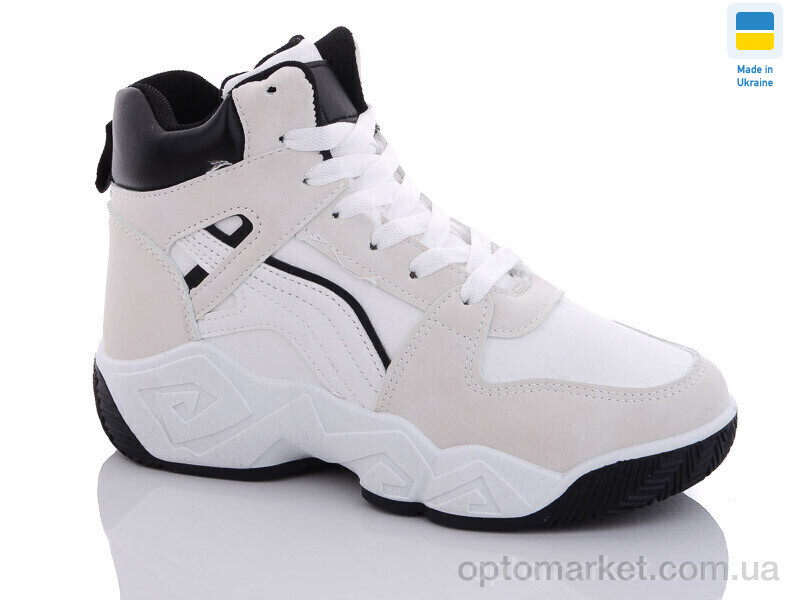 Купить Черевики жіночі 8911-4 Swin білий, фото 1