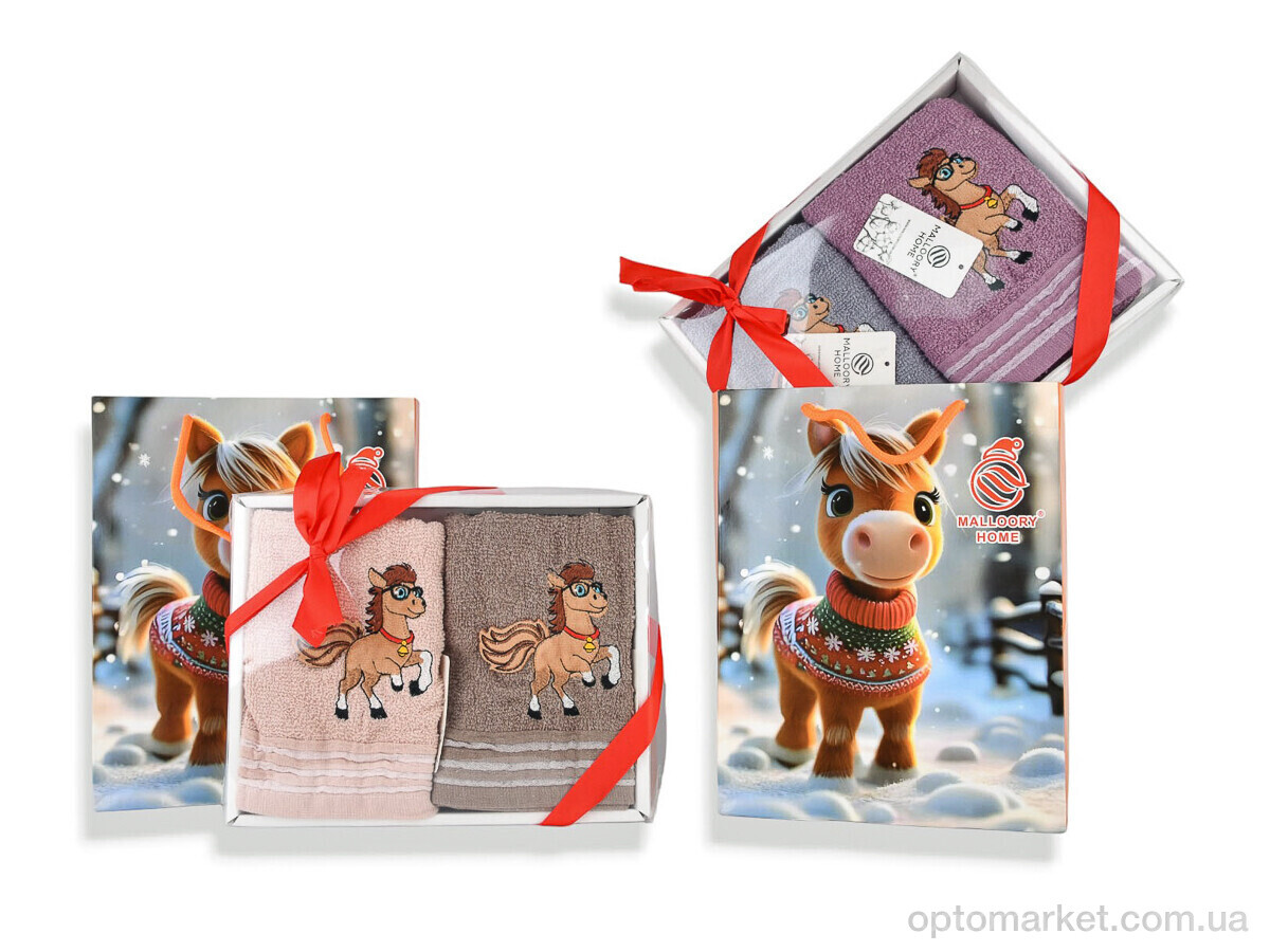 Купить Рушник унісекс 89287 (12141) набір подарунковий (2 шт кухня 35x75см) mix Malloory Home мікс, фото 2