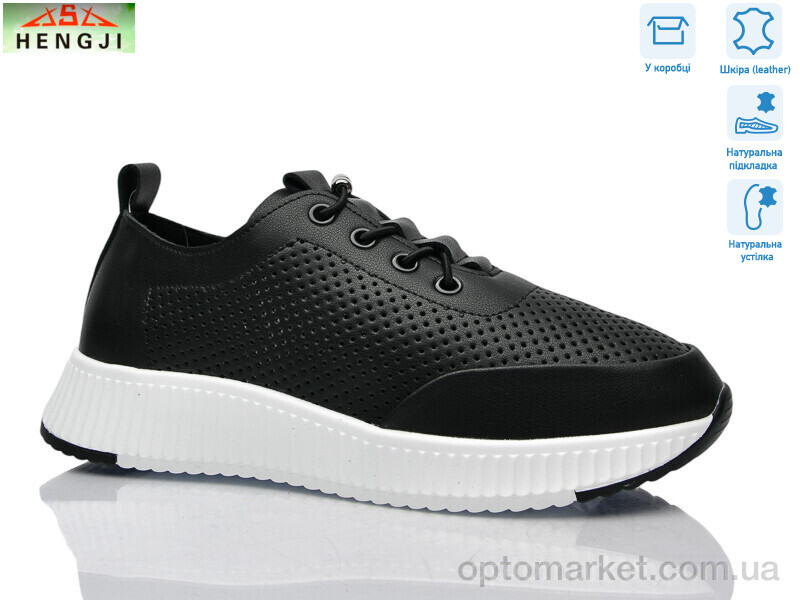 Купить Кросівки жіночі 895-1 Hengji чорний, фото 1