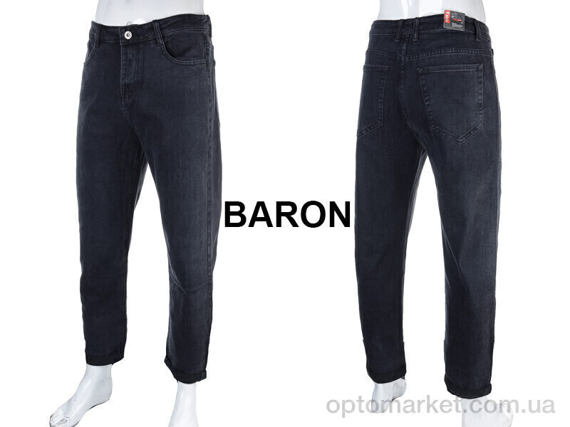 Купить Джинси чоловічі 8970 black Baron чорний, фото 3