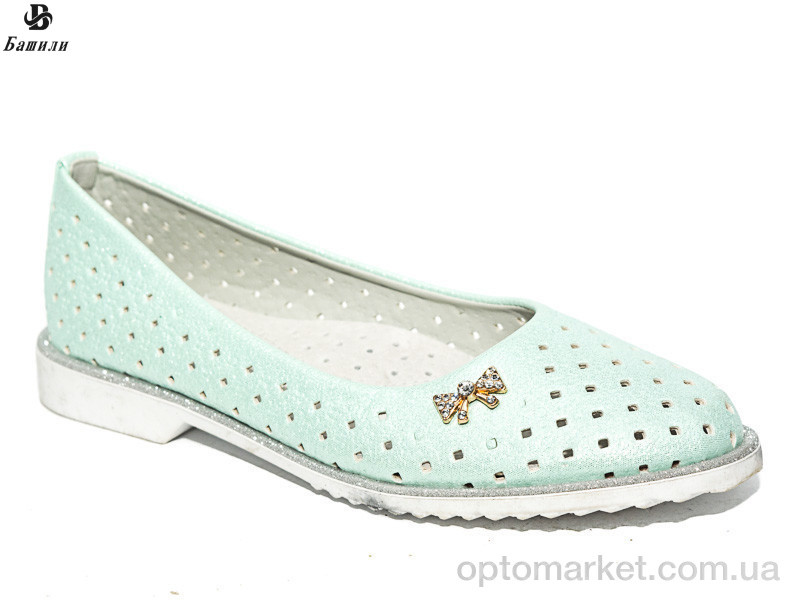 Купить Туфлі дитячі 8G105-5 Башили блакитний, фото 1