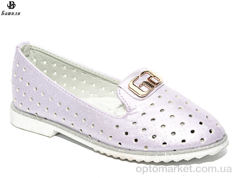 Купить Туфлі дитячі 8G120-4 Башили фіолетовий, фото 1