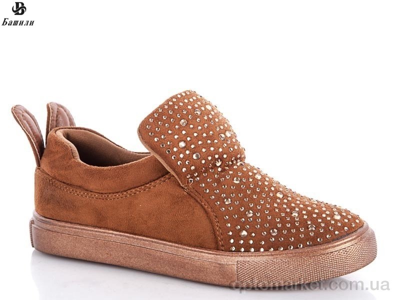 Купить Сліпони дитячі 8G77-4 Башили коричневий, фото 1