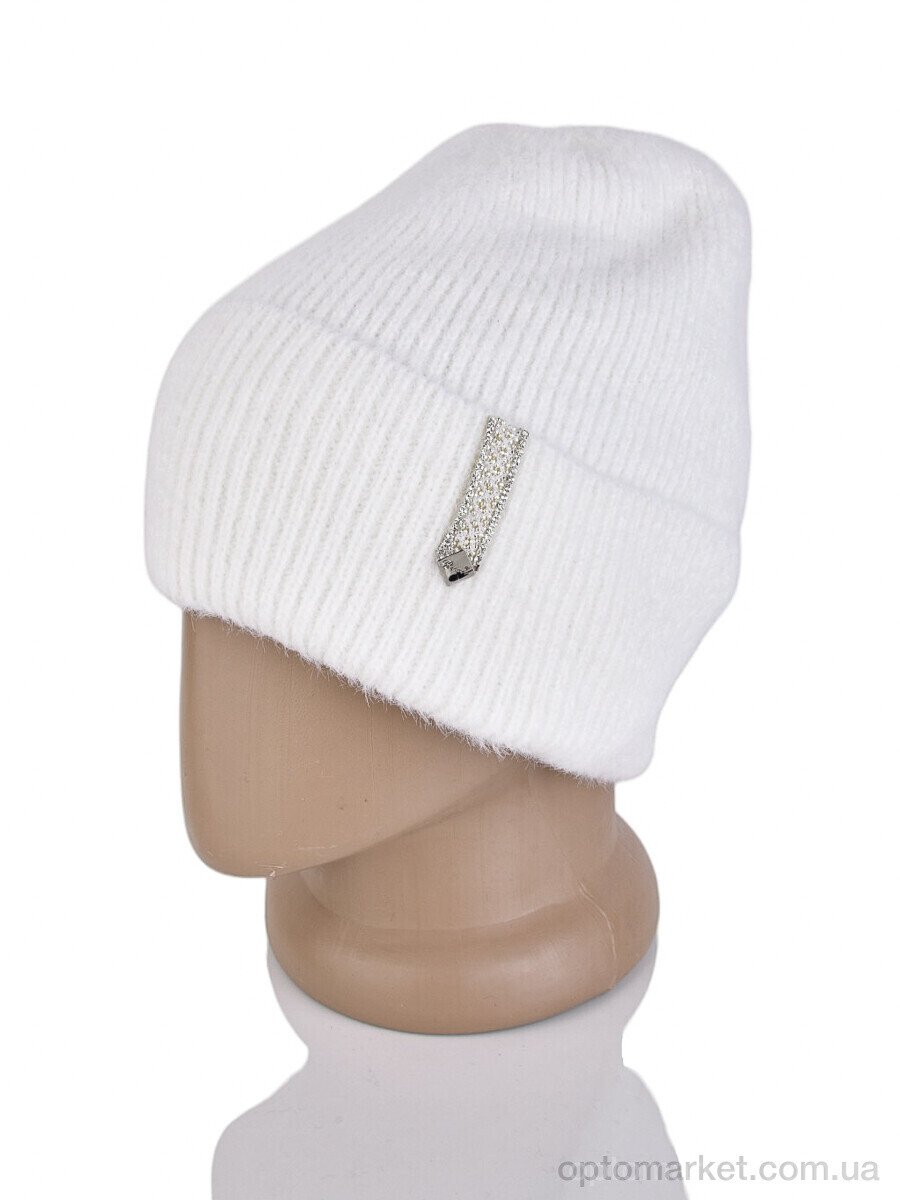 Купить Шапка жіночі 9-13 white Королева білий, фото 1