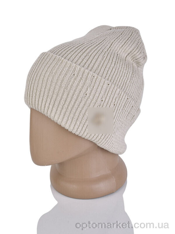 Купить Шапка жіночі 9-14 beige N.w York Yankees бежевий, фото 1