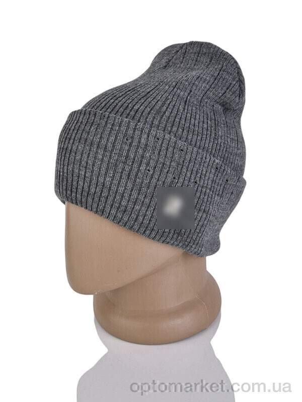 Купить Шапка жіночі 9-14 d.grey N.w York Yankees сірий, фото 1