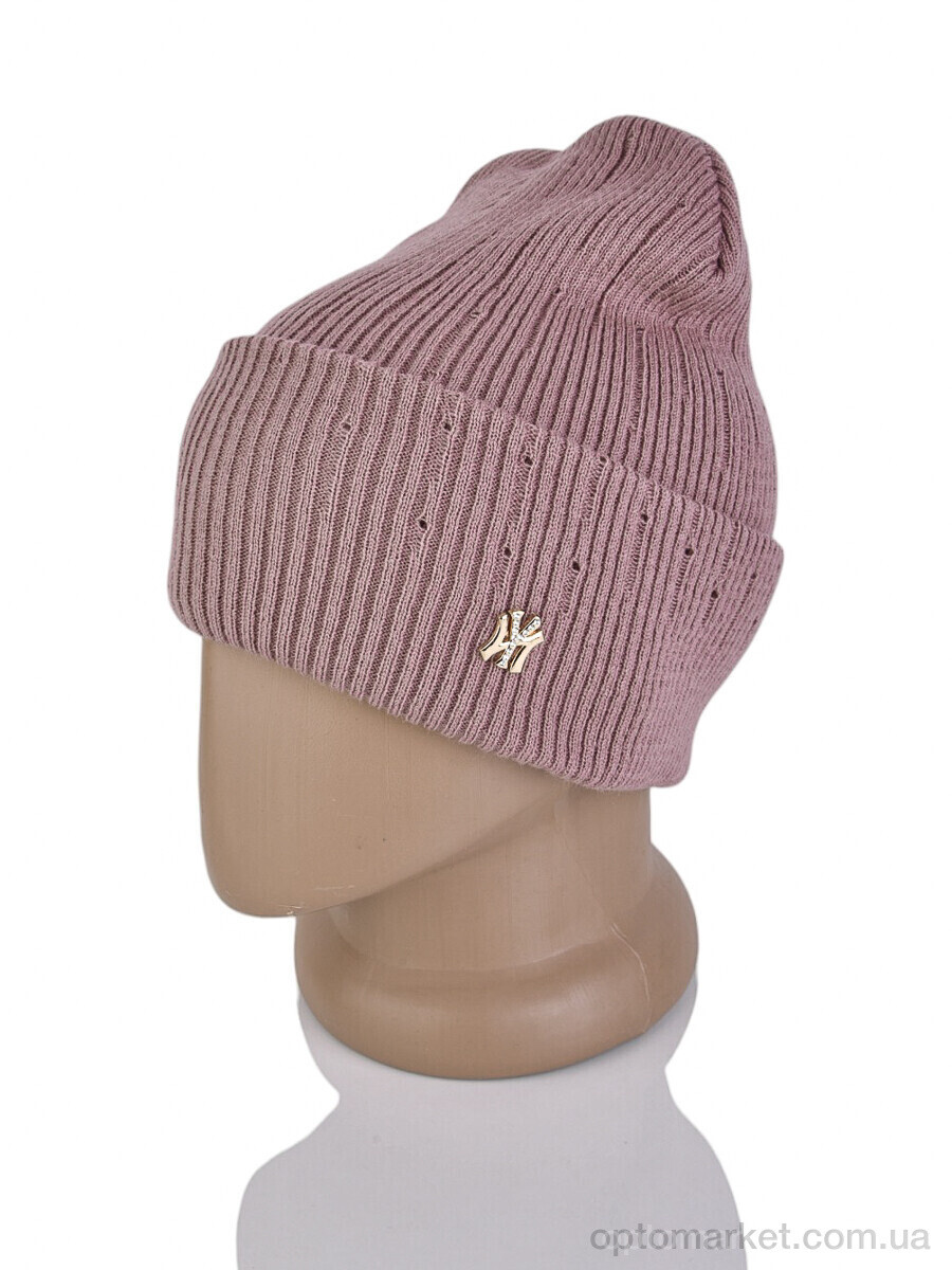 Купить Шапка жіночі 9-14 d.pink N.w York Yankees рожевий, фото 2