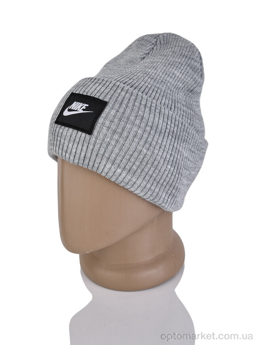 Купить Шапка жіночі 9-15 grey N.ke сірий, фото 2