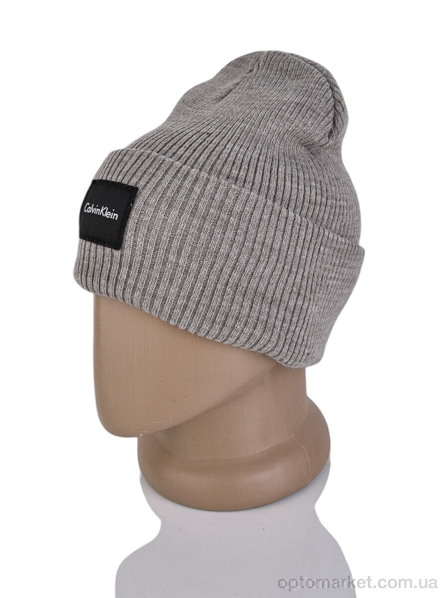 Купить Шапка жіночі 9-16 brown C.lvin klein коричневий, фото 2