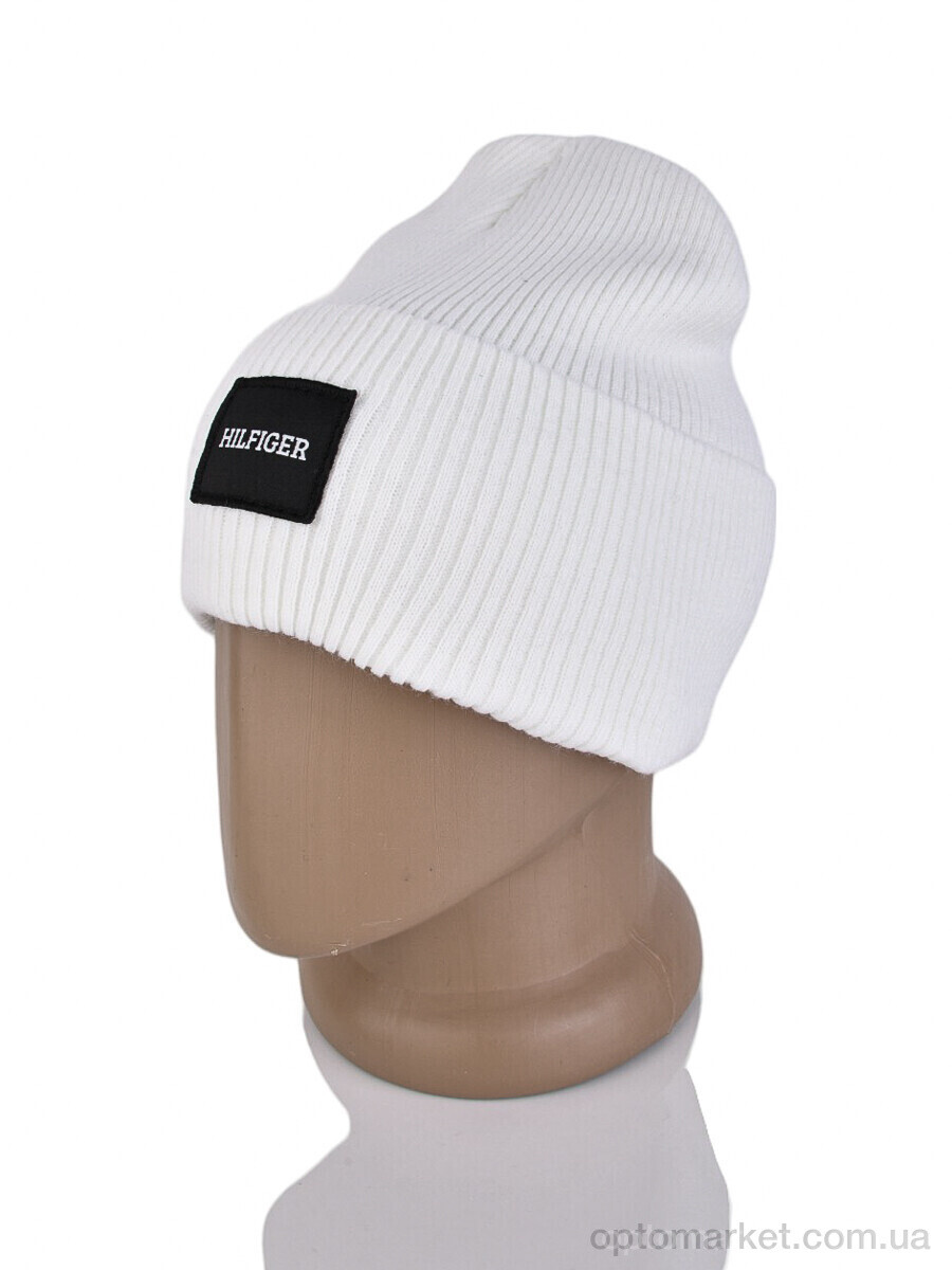 Купить Шапка жіночі 9-17 white T.mmy hilfiger білий, фото 2