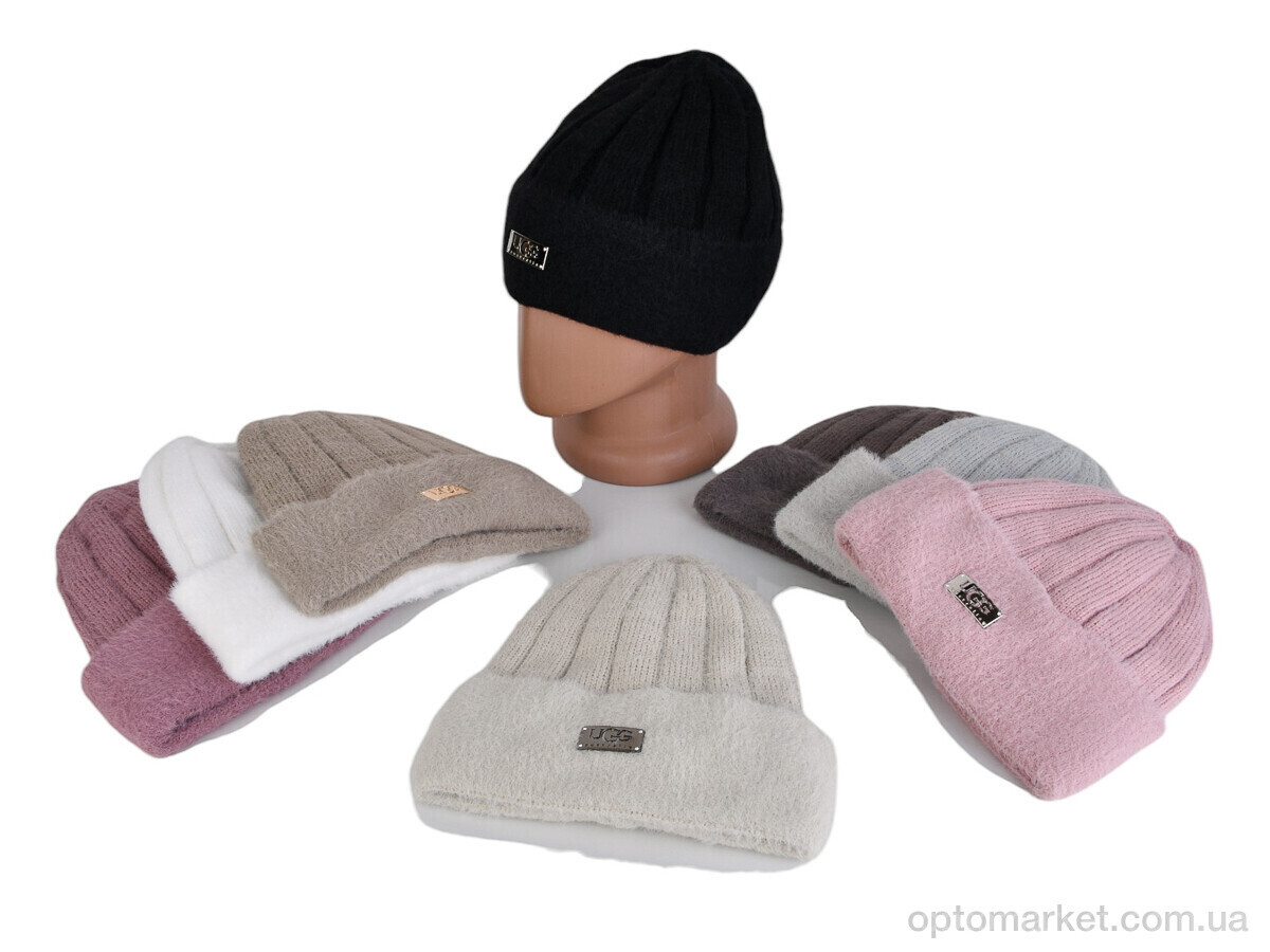 Купить Шапка жіночі 9-18 mix U.G мікс, фото 2