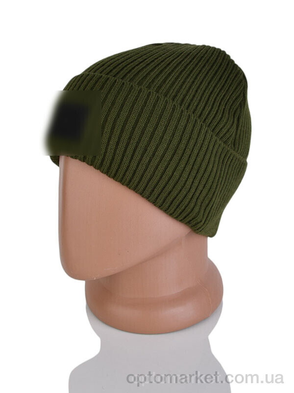 Купить Шапка чоловічі 9-19 khaki T.e north face хакі, фото 1
