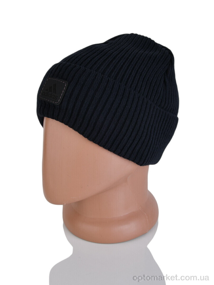 Купить Шапка чоловічі 9-20 navy A.idas синій, фото 2