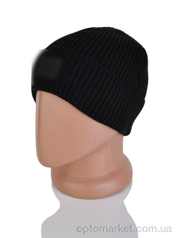 Купить Шапка чоловічі 9-21 black P.ma чорний, фото 1