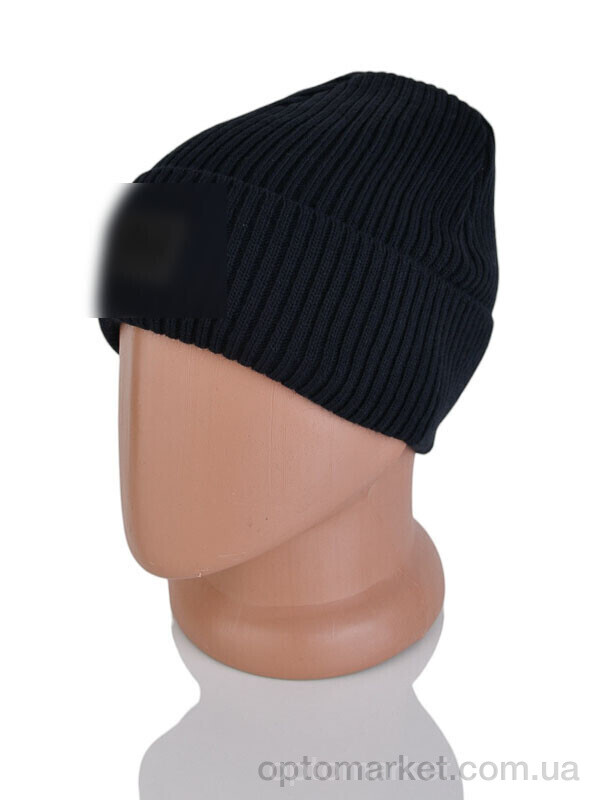 Купить Шапка чоловічі 9-21 navy P.ma синій, фото 1