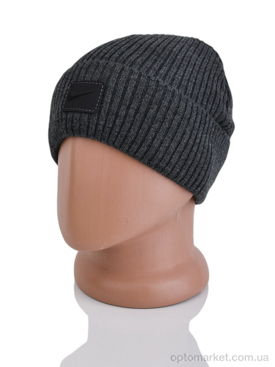 Купить Шапка унісекс 9-22 grey N.ke мікс, фото 2
