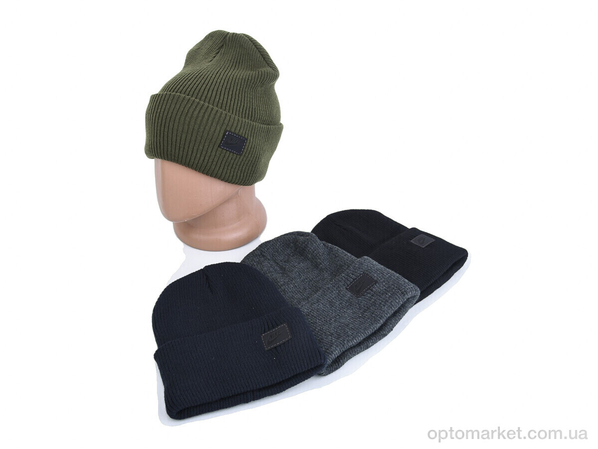 Купить Шапка чоловічі 9-23 mix N.ke мікс, фото 2