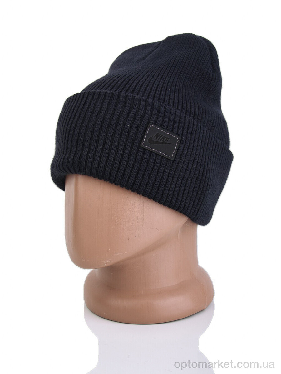 Купить Шапка чоловічі 9-23 navy N.ke синій, фото 2