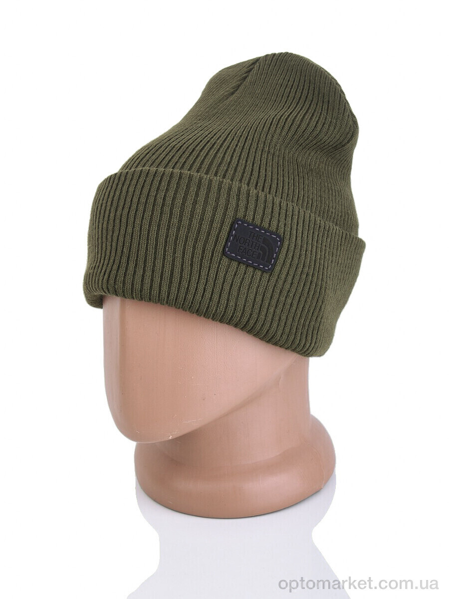 Купить Шапка чоловічі 9-24 green T.e north face зелений, фото 2